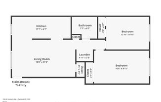 2 beds, 1 bath, $1,795, Unit 3