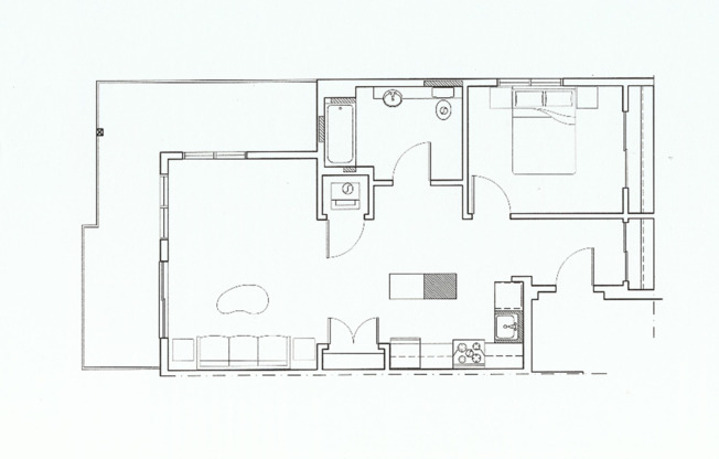 1 bed, 1 bath, 799 sqft, $2,250, Unit 618