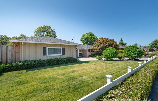 Remodeled single story Willow Glen home with hardwood floors, 2 car garage and AC!