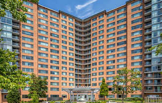 Exterior view at The Graham at Southern Towers, Alexandria