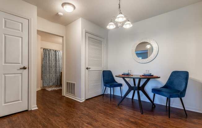 Dining Area at Bexley Village, Greenwood, 46143