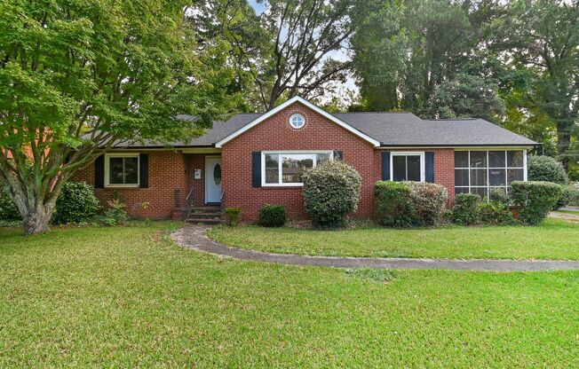 Newly Renovated 3-Bedroom Ranch with Spacious Yard & Screened-In Porch!