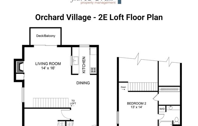 2 beds, 2 baths, 1,050 sqft, $1,464, Unit 5811-2E