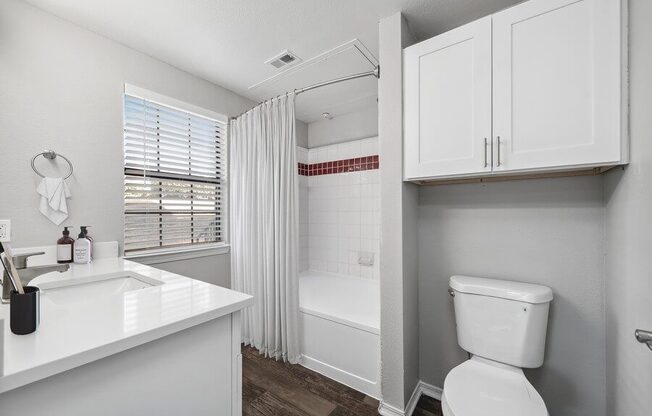 Model primary bathroom