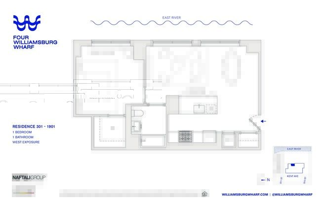 1 bed, 1 bath, $5,040, Unit 801
