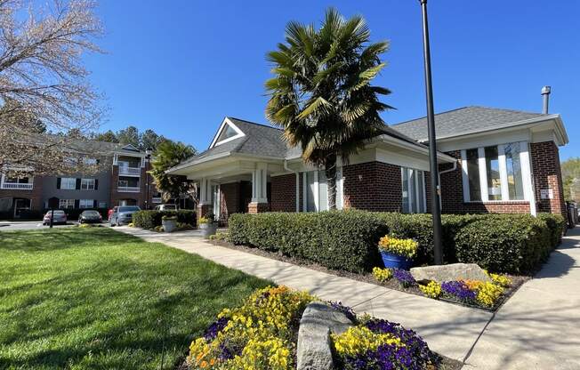 beautiful landscape at Palmetto Place, Fort Mill, SC