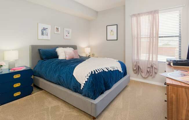 Spacious Carpeted Bedrooms At Union at Roosevelt Apartments In Phoenix, AZ