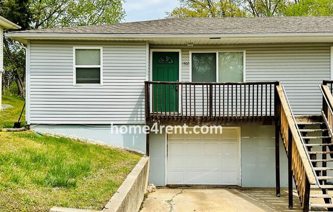 Wonderful Duplex Home in KCK w/ Stainless Steel Appliances and Lots of Natural Light!