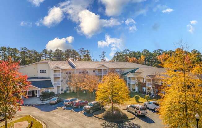 our apartments offer a parking lot for your car