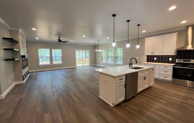 Three bedroom, 2.5 bath new construction at Lake Royale, Lousiburg