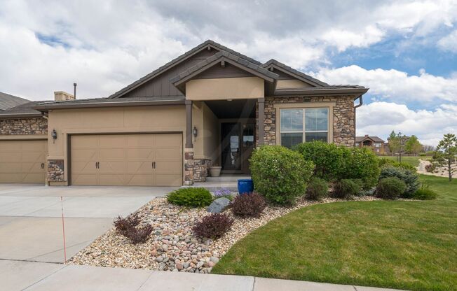Stunning 4 Bedroom Patio Home in Flying Horse