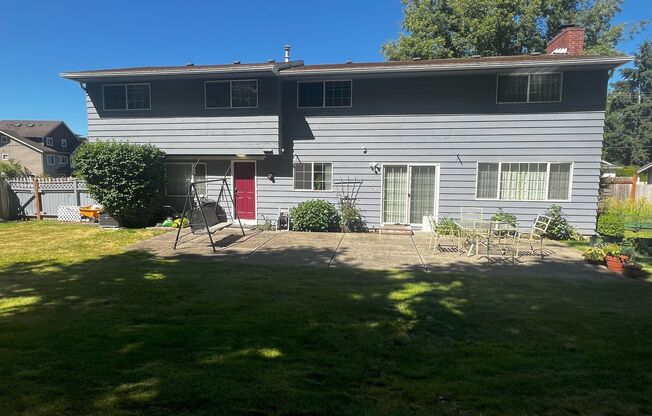 Well-Equipped 4 Bed 2.5 Bath Bellevue Home in Highly Desirable Area!