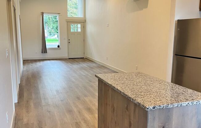 Brand new modern 2 bedroom, 2 bath duplex