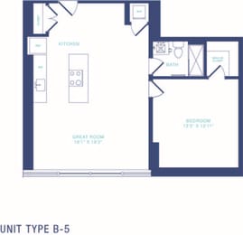 1 bed, 1 bath, 816 sqft, $1,401