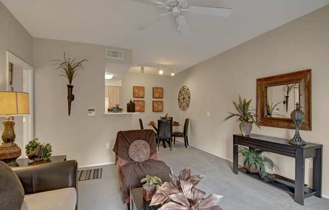 Retreat at Speedway Living Room