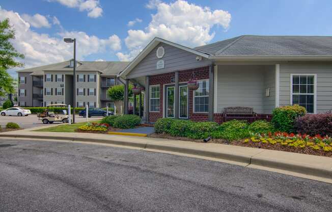 Lancaster Place Apartments in Calera Alabama photo of leasing office