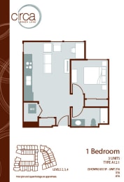 1 bed, 1 bath, $2,420