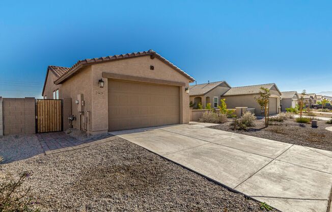 Built in 2024 3 bed 2 bath gated community!