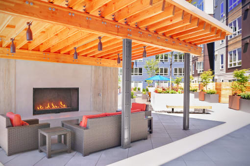 Rooftop Patio with BBQ