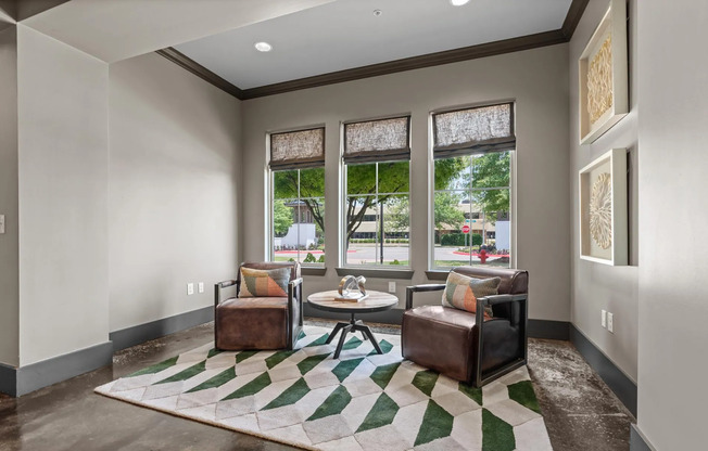 Resident Lounge at Riverhouse Apartments in Little Rock, Arkansas