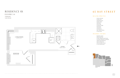 1 bed, 1 bath, $3,074