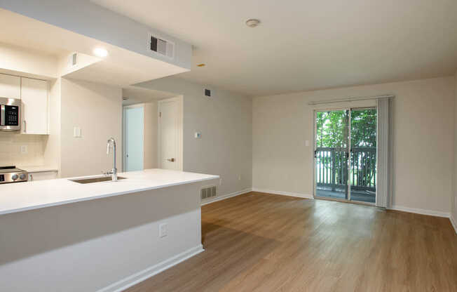 Living Room with Hard Surface Flooring