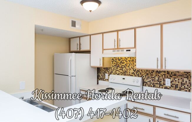 Beautiful third floor unit with 2 bedrooms and 2 baths in the heart of Kissimmee