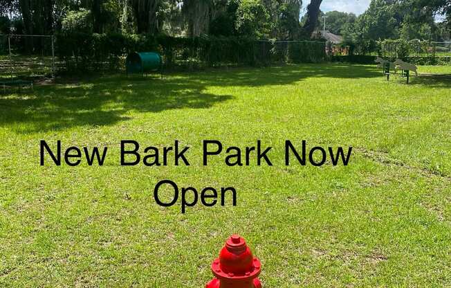 The New Bark Park