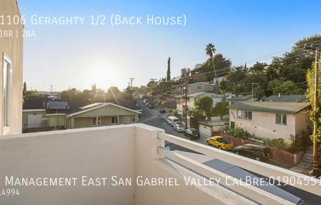 1106 GERAGHTY 1/2 BACK HOUSE