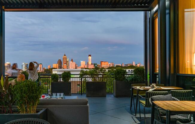Enjoy striking skyline views at Westside Provisions District, just minutes from Modera Westside Trail—an elevated setting for unforgettable Atlanta evenings.