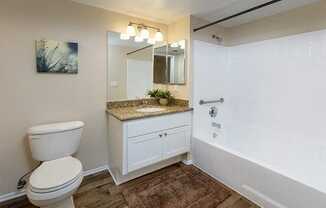 Bathroom With Tub at 55+ FountainGlen Pasadena, California, 91101