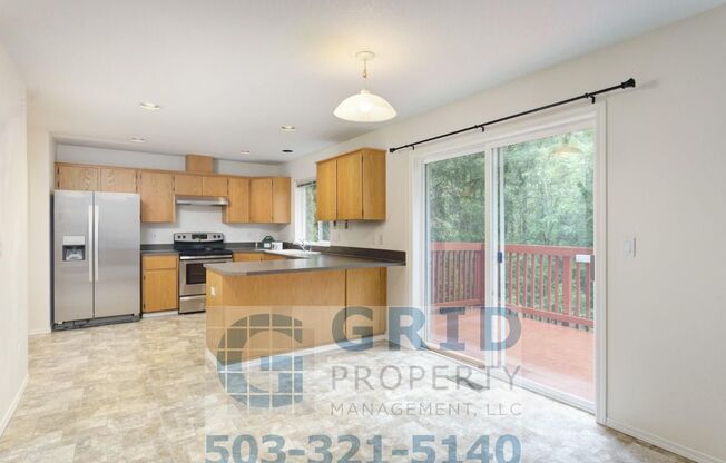 Spacious 4 Bedroom Home in Beaverton On Quiet Cul-De-Sac