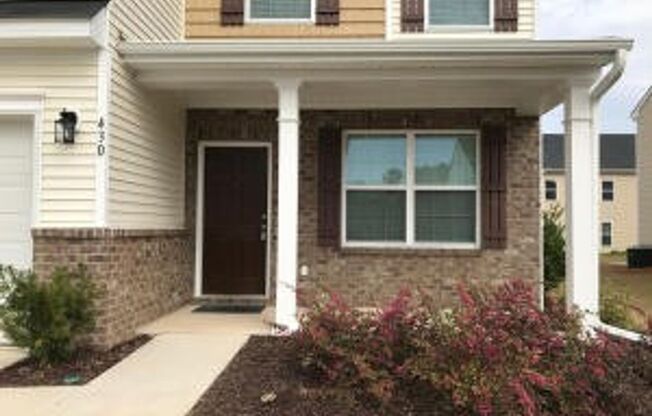 Two story traditional home in Sophia Landing.