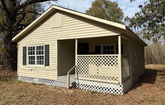 Nice house on large lot with low traffic