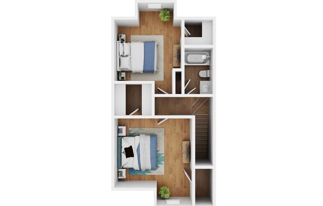 2 beds, 1.5 baths, 1,109 sqft, $1,149