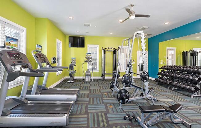 the apartments at masse corner 205 fitness room