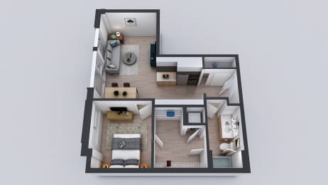 1 bed, 1 bath, 675 sqft, $2,202