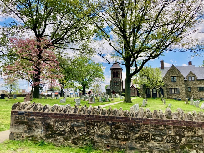 Church and Cemetery in Roxborough