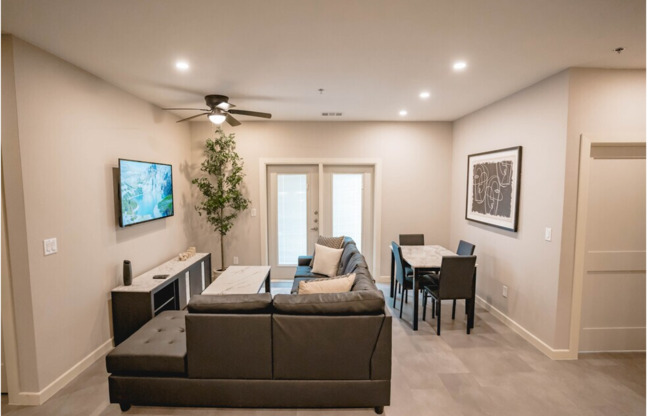 2 beds, 2 baths, 1,037 sqft, $1,225, Unit B-04/WHITE CABINET/ PARKING LOT VIEW