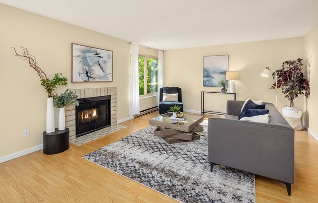 Spacious 2 bed, 1.25 bath, convenient location, W/D in suite