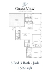 3 beds, 3 baths, 1,592 sqft, $2,260