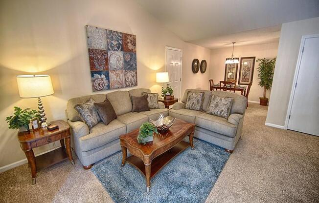 Mountain View Apartment Homes, Tuscaloosa, AL, Living room