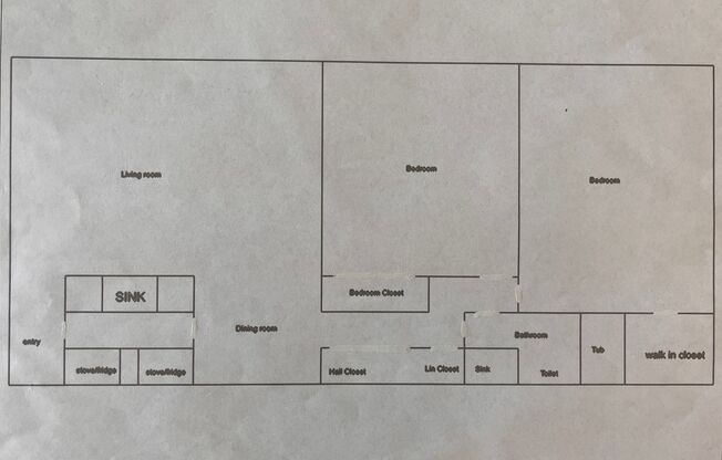 2 beds, 1 bath, 800 sqft, $1,075, Unit 379-102