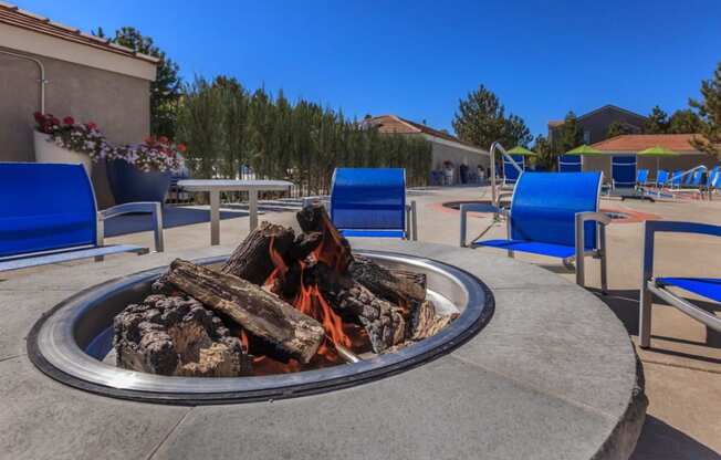 Sagecliff Apartments Outdoor Fire Pit