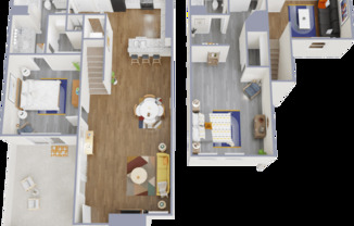 2 beds, 2 baths, 1,193 sqft, $1,595