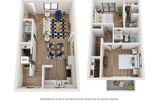 2 beds, 2.5 baths, 1,010 sqft, $2,495, Unit 26