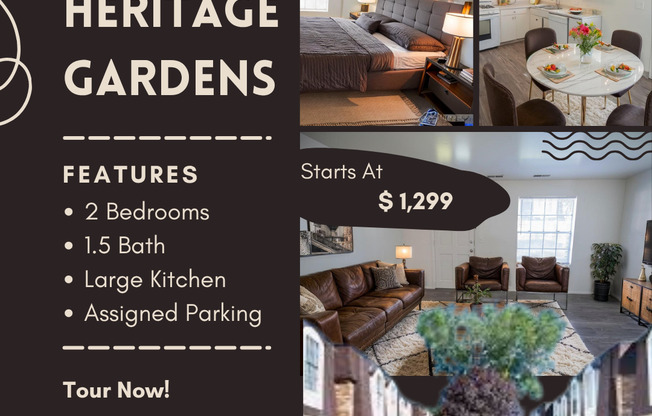 2 beds, 1.5 baths, 1,040 sqft, $1,299, Unit 13