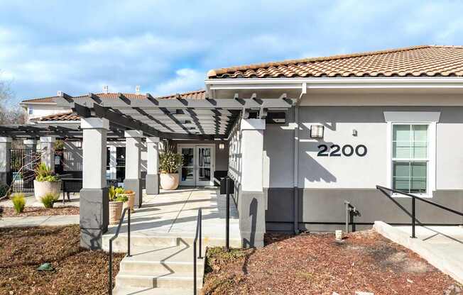 A building with the number 2200 on it at Cornerstone at Gale Ranch Apartments, San Ramon 94582