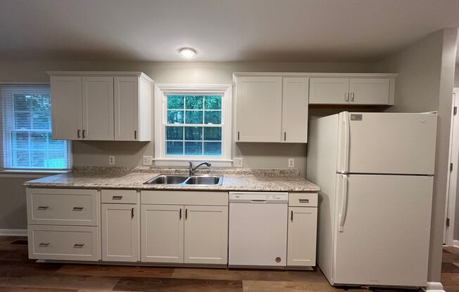 Ranch-Style 3BD, 2BA North Raleigh Home with Privacy Fence Backyard (Partial) and 1-Car Garage
