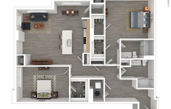 2 beds, 2 baths, 1,538 sqft, $4,795, Unit 2